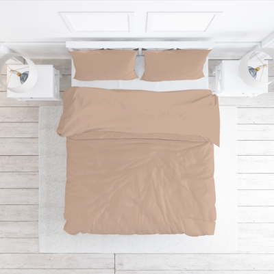 Baumwollbettwäsche 160x200 Altrosa