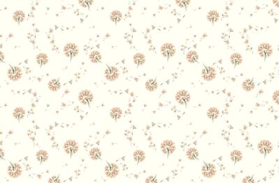 Beige Pusteblumen