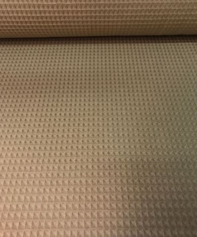 Waffelstoff Cappuccino