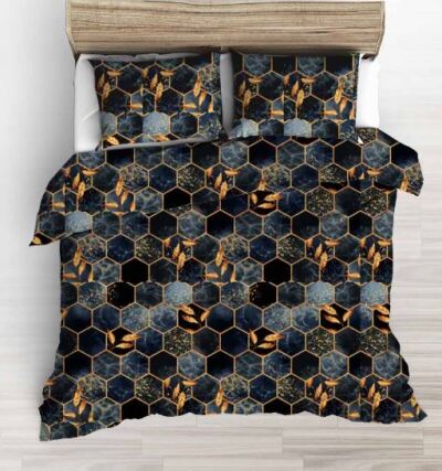 Baumwoll-Satin Bettwäsche 160x200