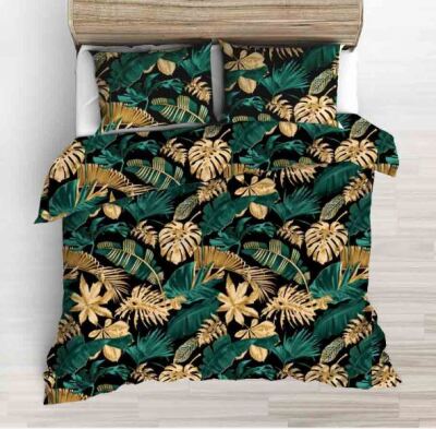 Baumwoll-Satin Bettwäsche 160x200